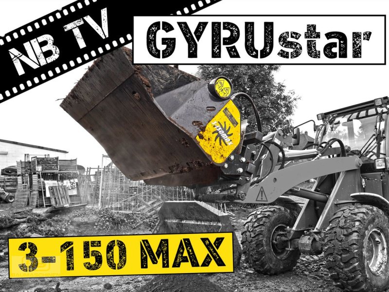 Greifer des Typs Gyru Star 3-150MAX | Sieblöffel Radlader und Bagger, Neumaschine in Eggenfelden (Bild 1)